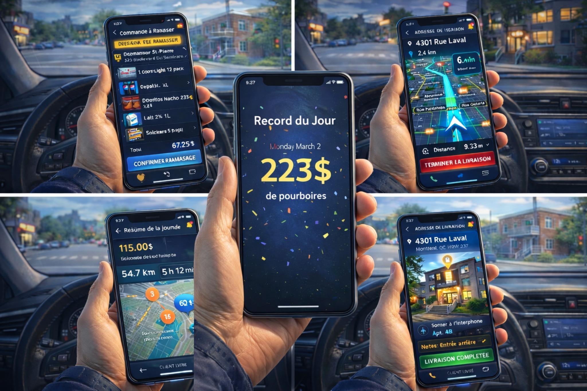 Aperçu interface 3D