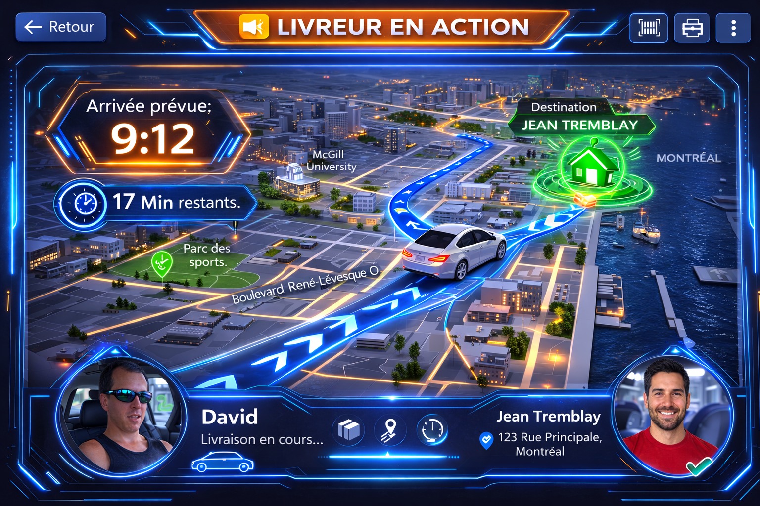 Supermarché du quartier